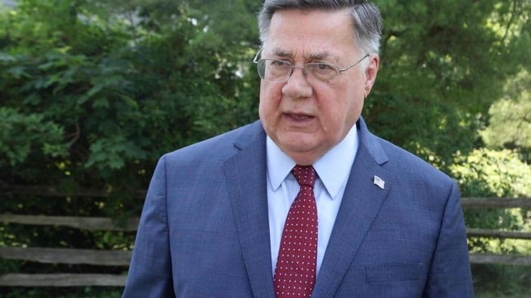 Suffolk County Executive Edward P. Romaine.