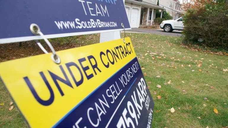 A home in  Nesconset currently under contract. Tuesday November 11,2025. 